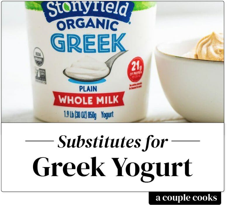 Substitute for Greek yogurt