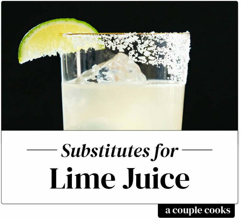 Substitute lime juice