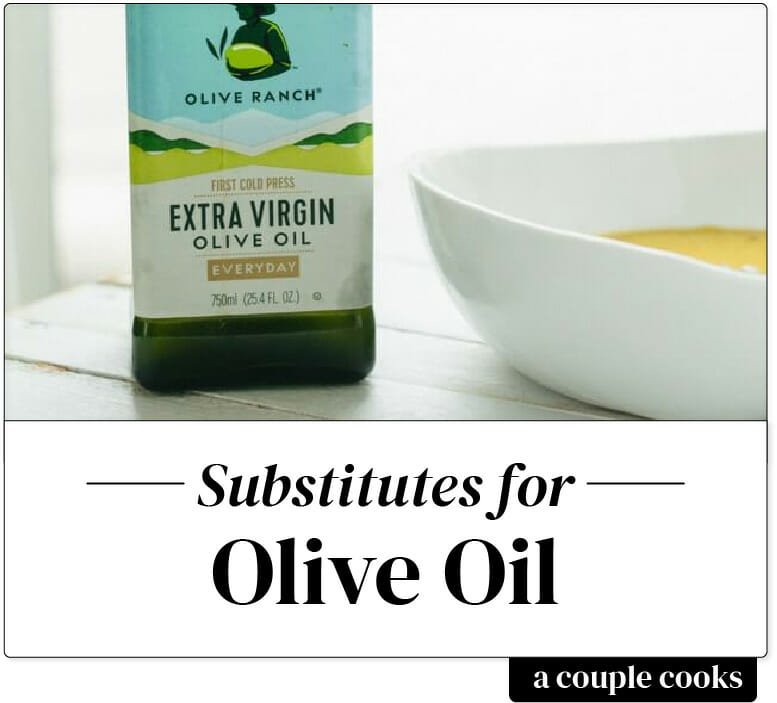 Substitute for olive oil