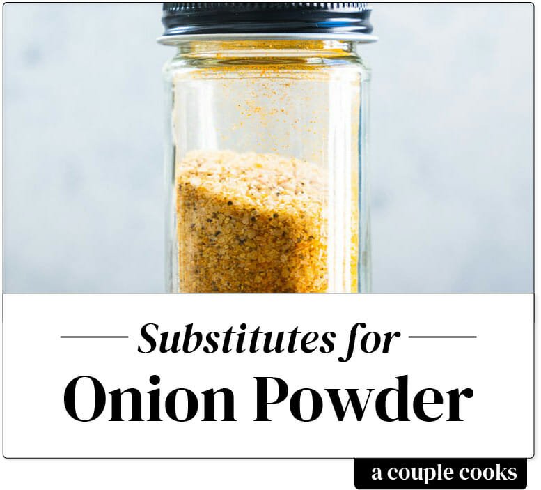 Substitute for onion powder