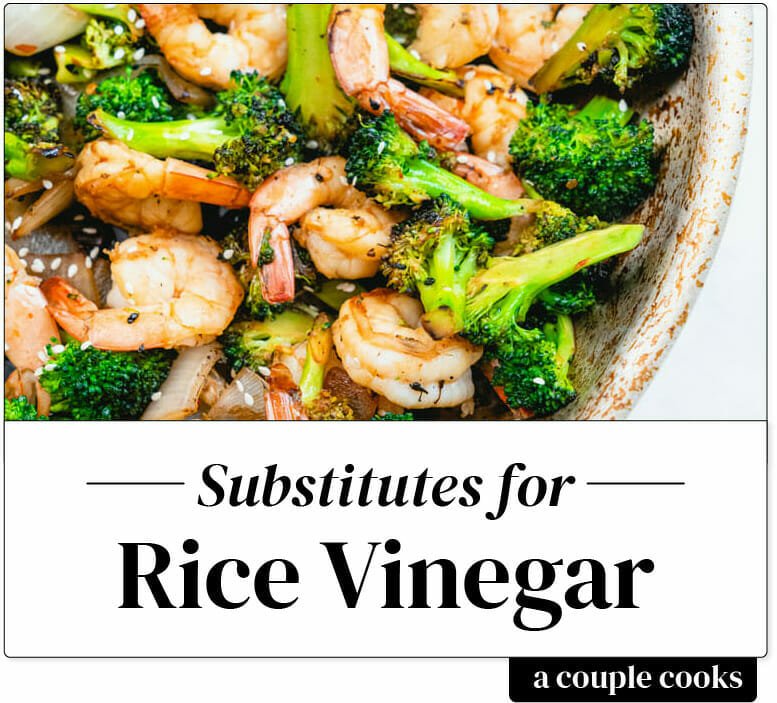 Substitute for rice vinegar