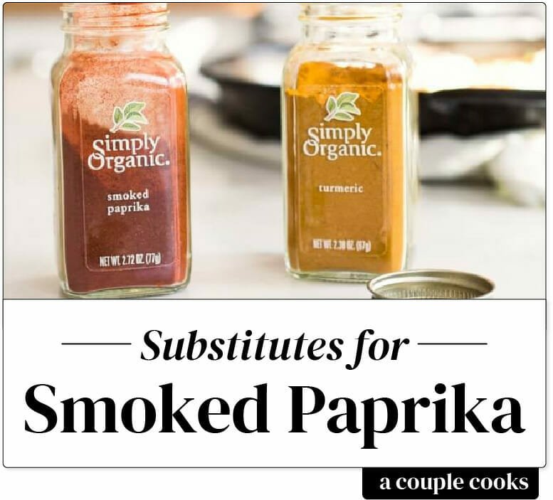Substitute for smoked paprika powder