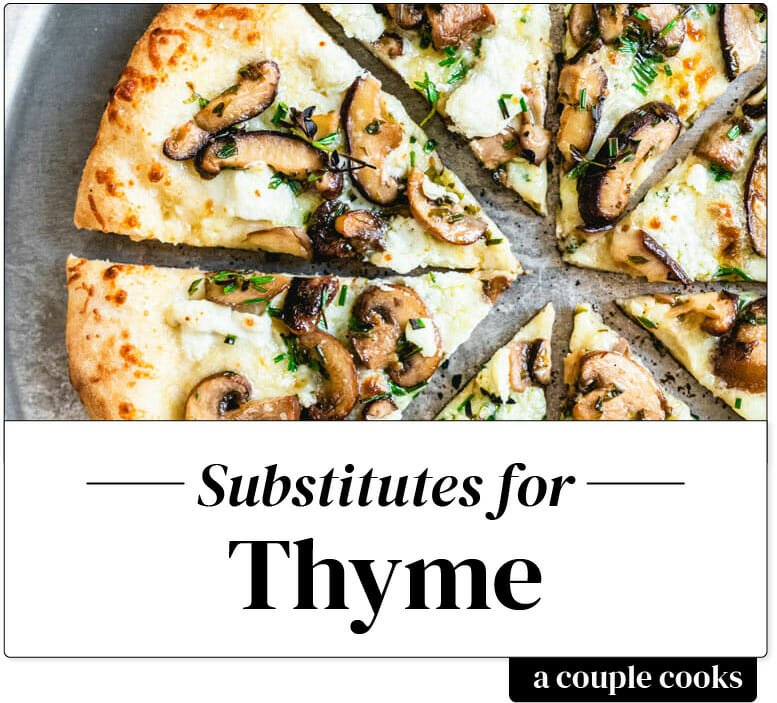 Substitute for thyme