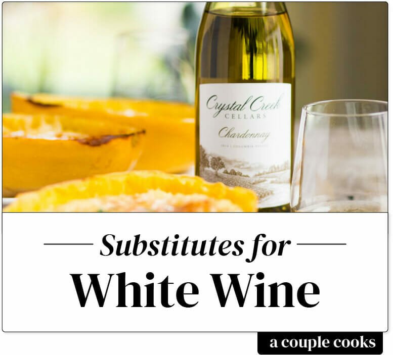 Substitute for white wine in the kitchen