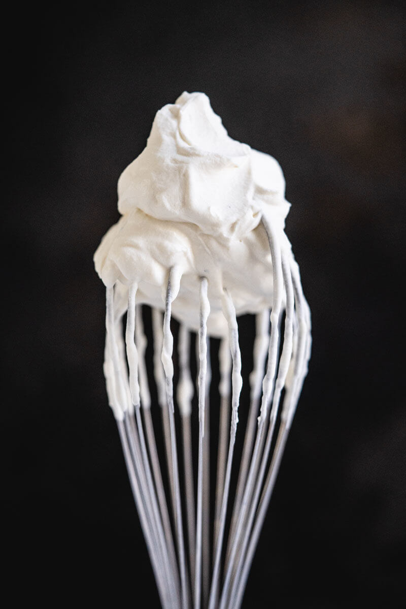 Recipe for homemade whipped cream