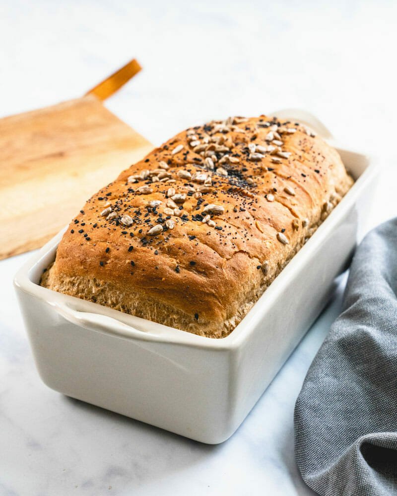 Recipe for vegan bread