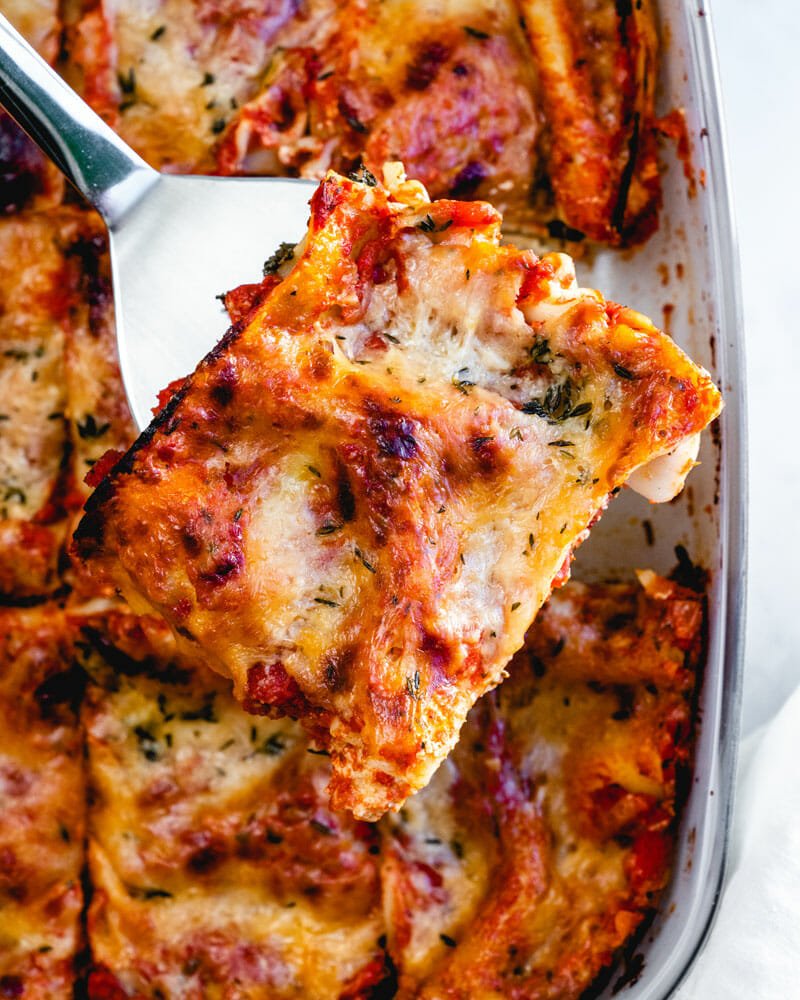 Recipe for vegetarian lasagna