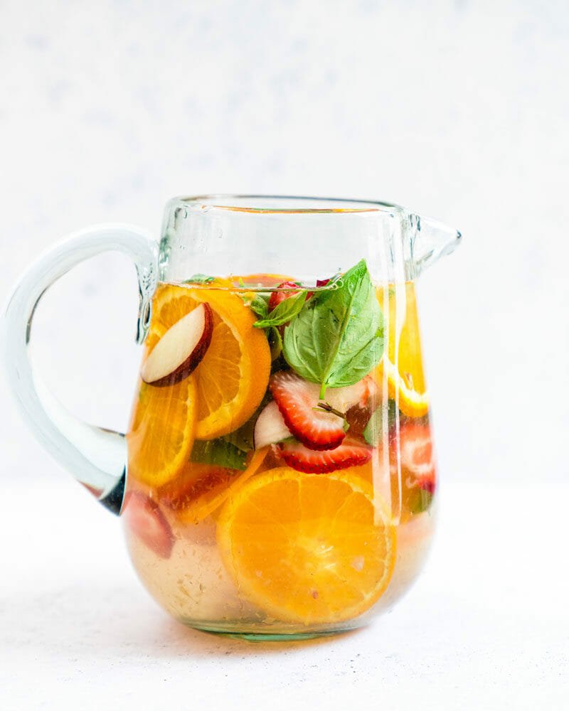Recipe for fruit infused water